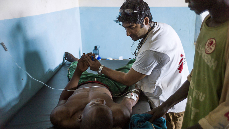 ​MSF: We don’t care which side you’re on. We’re here to save your life