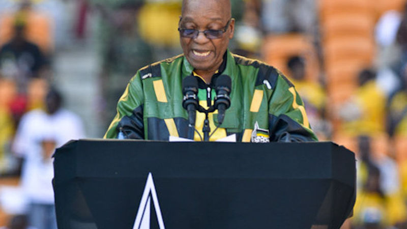 ‘I’m not afraid of jail,’ says Zuma to ANC supporters
