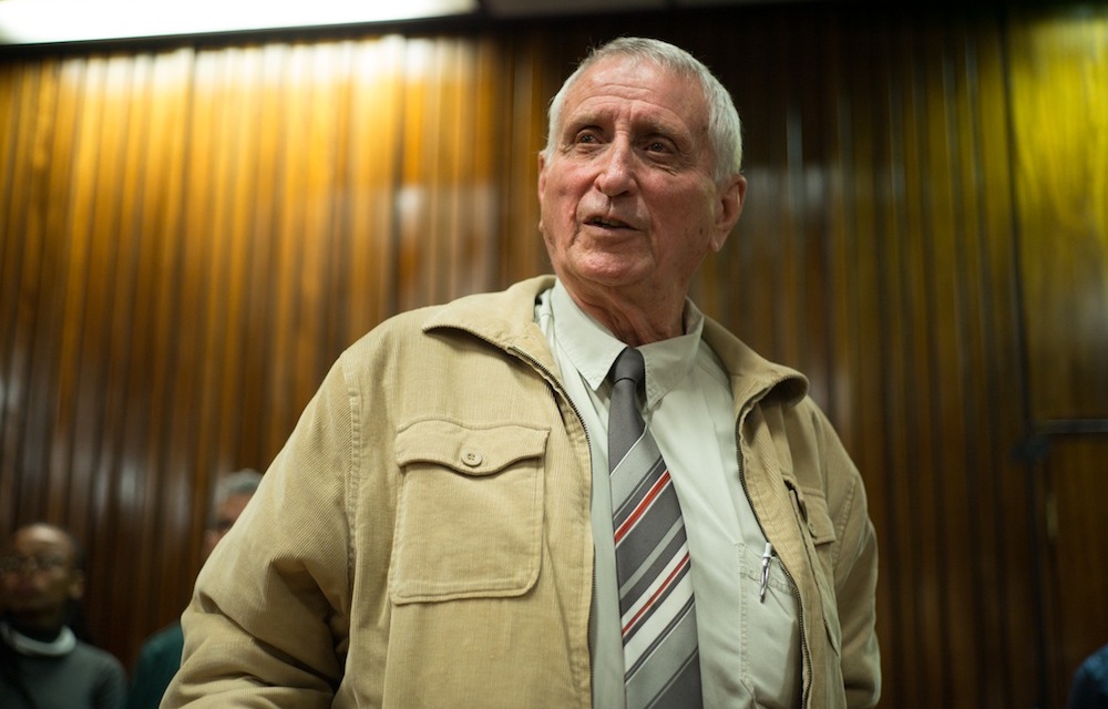 Former sergeant in the apartheid regime's security branch Joao Rodrigues.