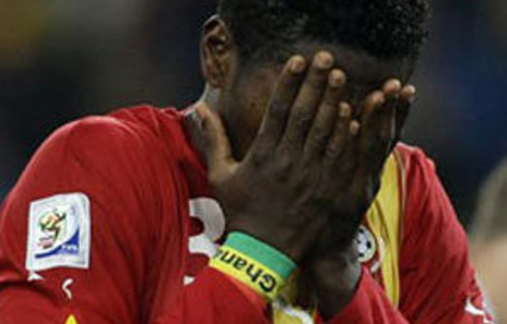 Ghana’s dream dashed