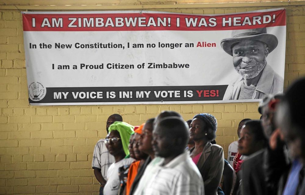 Zimbabwe’s constitution process a battleground