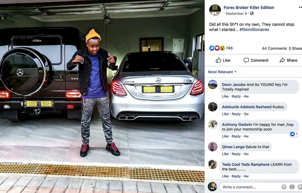 Forex traders share the act