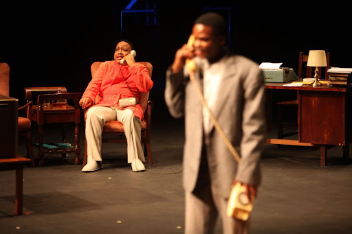 Men of letters: Mahala and Maake-ka Ncube team up again to stage ‘Bloke & His American Bantu’