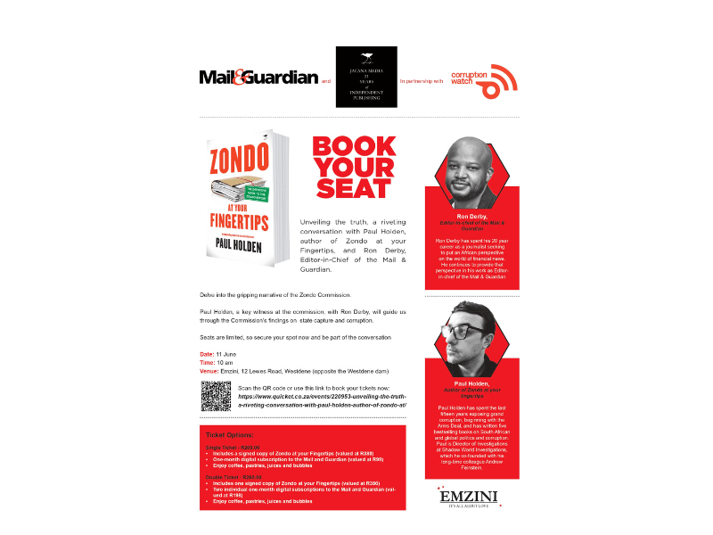 Unveiling the truth: Zondo at your Fingertips