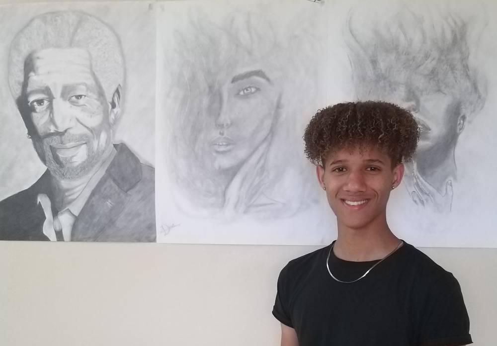 Young artist’s dreams coming true