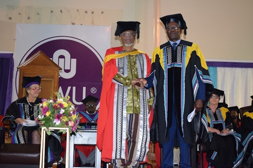 African historian Prof Toyin Falola receives honorary doctorate