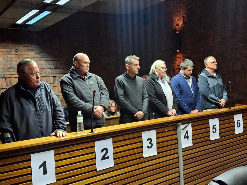 Controversial rhino breeder John Hume in dock on charges of rhino horn trafficking