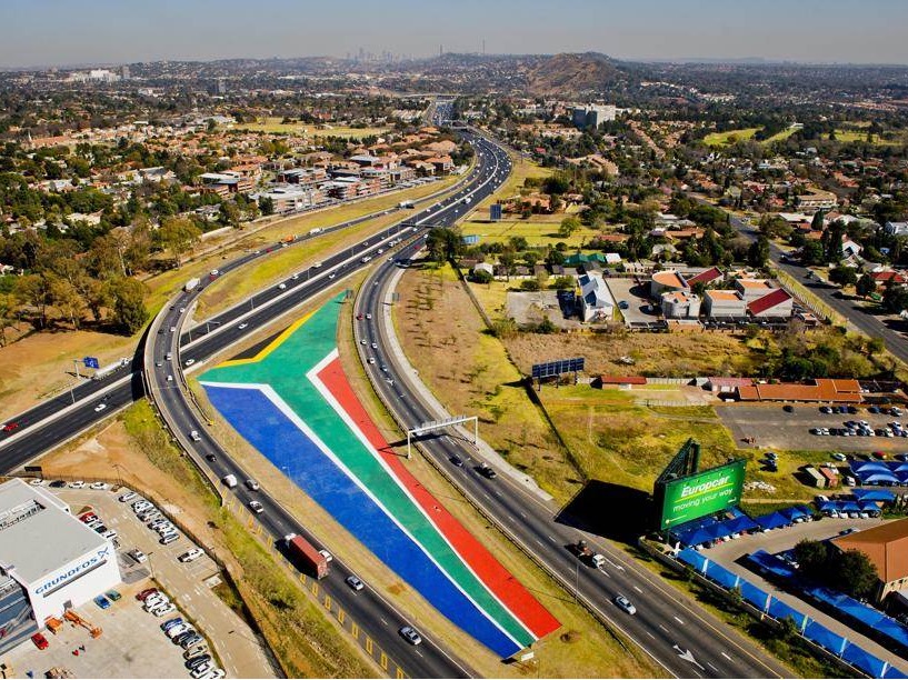 Brand South Africa and South Africa day celebrate world’s largest on the ground flag
