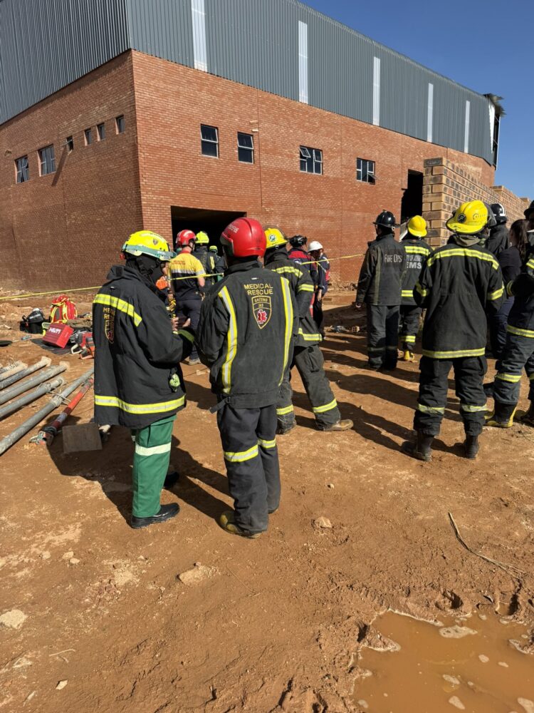 Six dead after building collapse in Johannesburg’s Amethyst Business Park